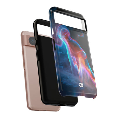 Neon Waveform · Tough Phone Case for Pixel ·  Black