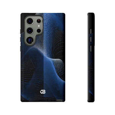 Blue Tough Phone Case for Samsung - Electric Blue Flux