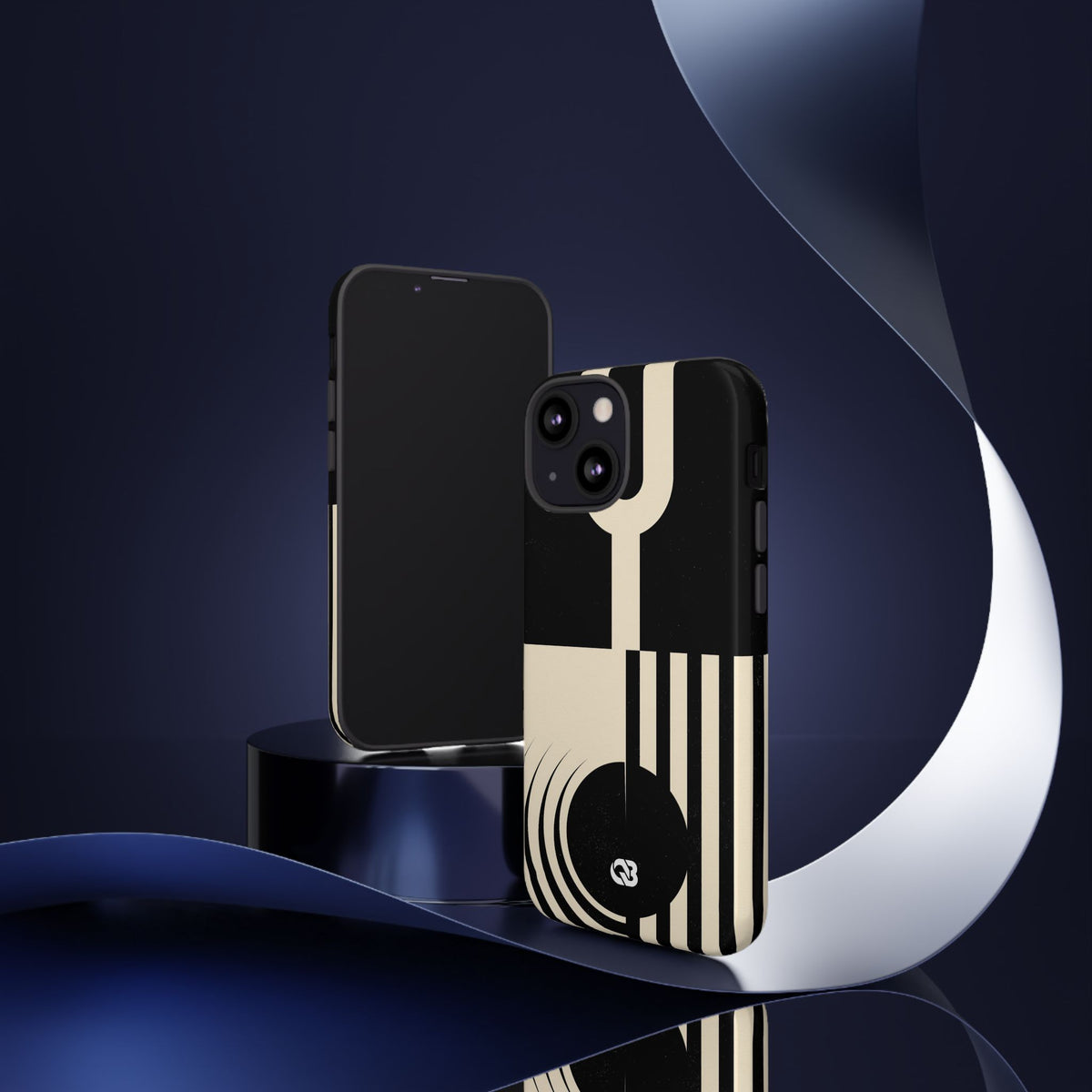 Harmonic Orbit · Tough Phone Case for iPhone · Black