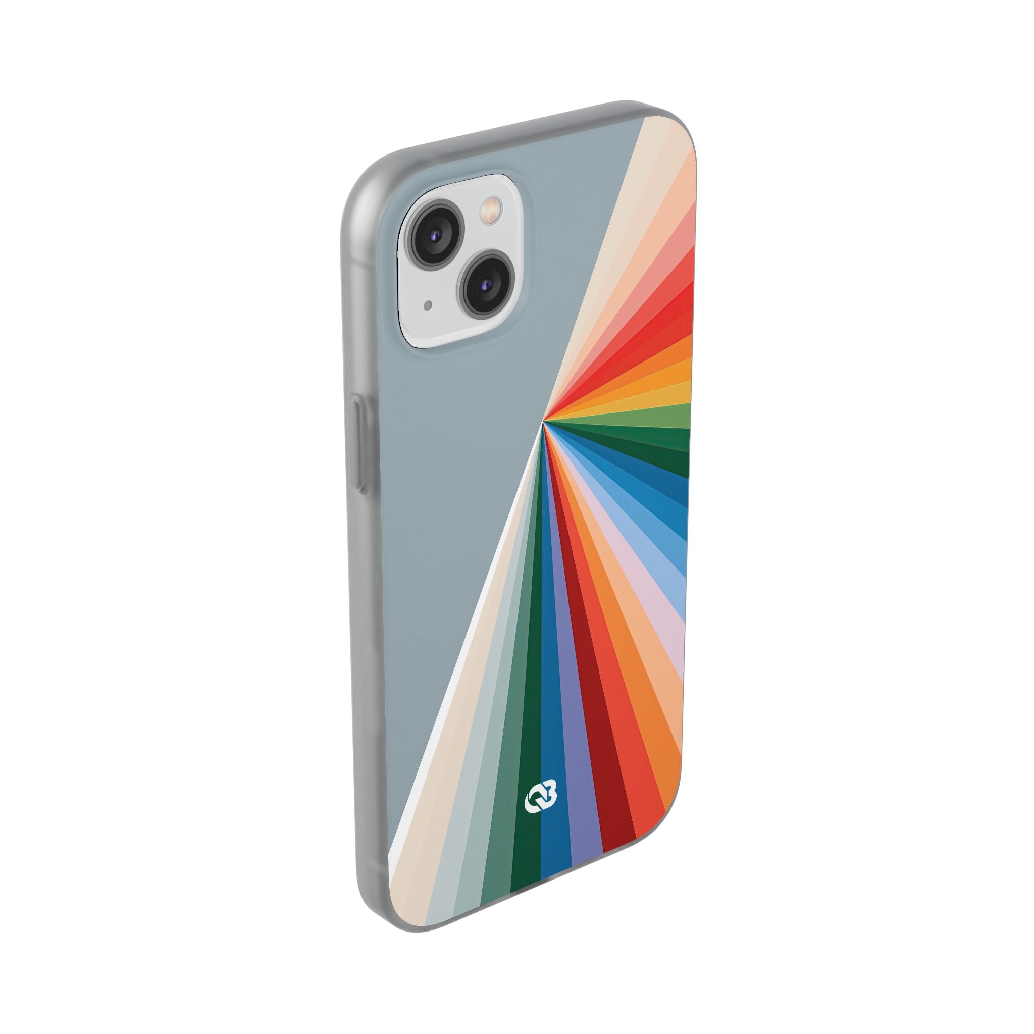 Grey Lite Phone Case for iPhone - Slate Prism Burst