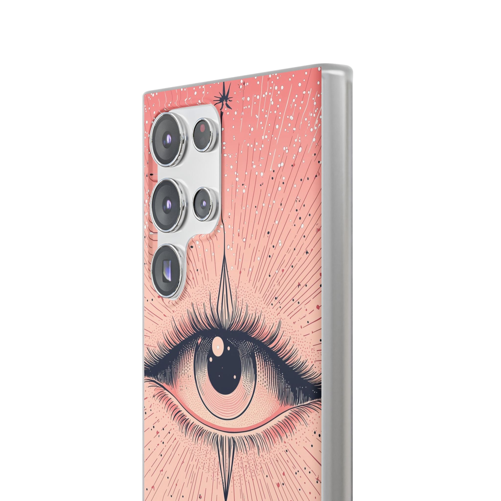 Obsidian Cosmic Gaze · Soft Coque de téléphone pour Samsung