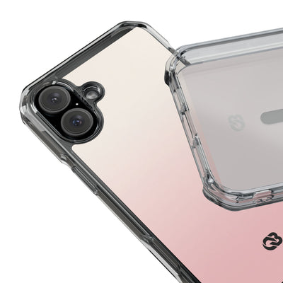 Blush Horizon · Clear Impact Magnetic Phone Case for iPhone ·  Pink
