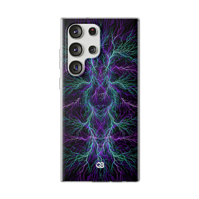 Electric Plasma Arbor · Lite Phone Case for Samsung · Purple