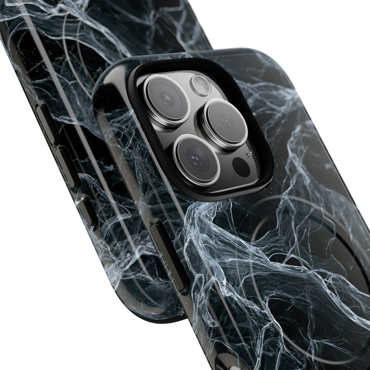 Arctic Gossamer · Tough 2.0 Magnetic Phone Case for iPhone · Black