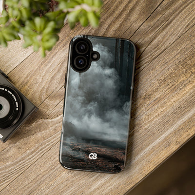 Shadowed Pine Mist · Tough Phone Case for iPhone · Black