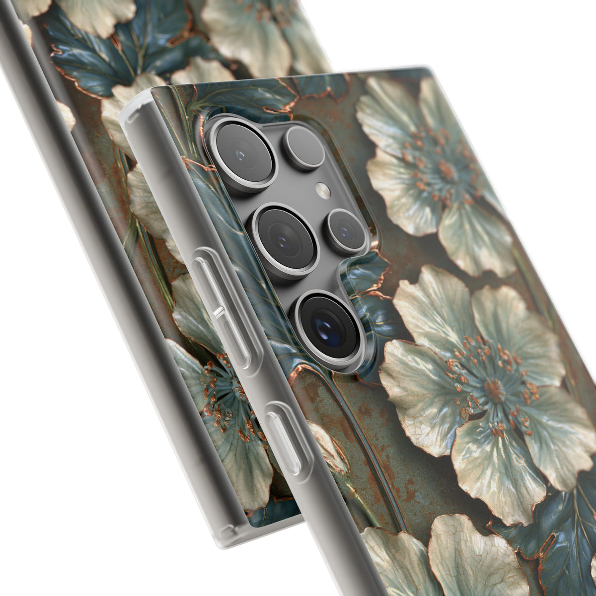 Gilded Blossom Reverie · Lite Phone Case for Samsung · Teal