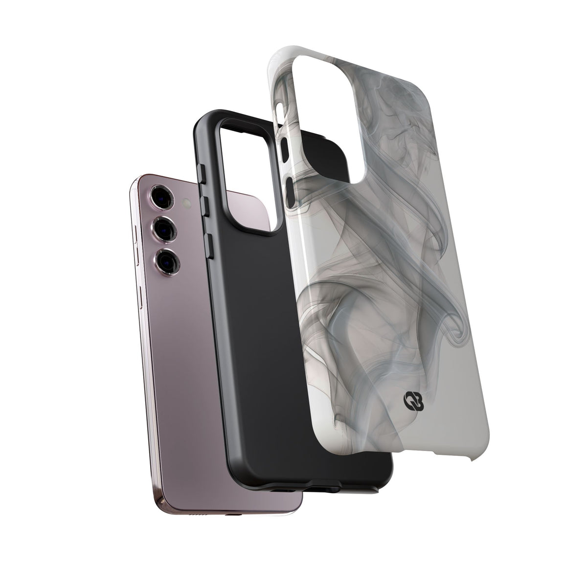 Vapor Noir · Tough Phone Case for Samsung · White