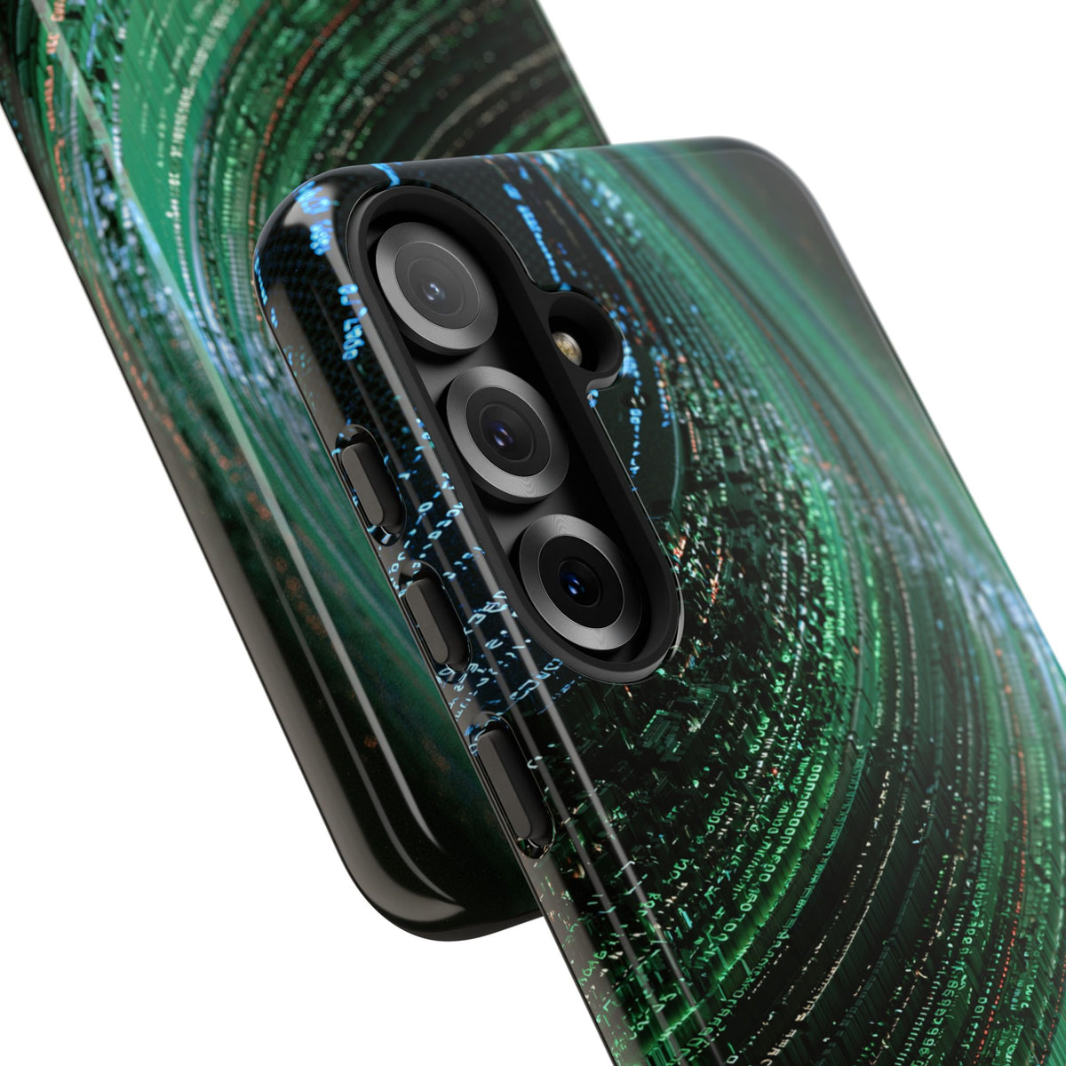 Orbital Data Stream · Tough Phone Case for Samsung · Green