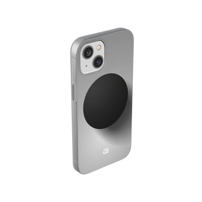 Grey Lite Phone Case for iPhone - Matte Onyx Sphere