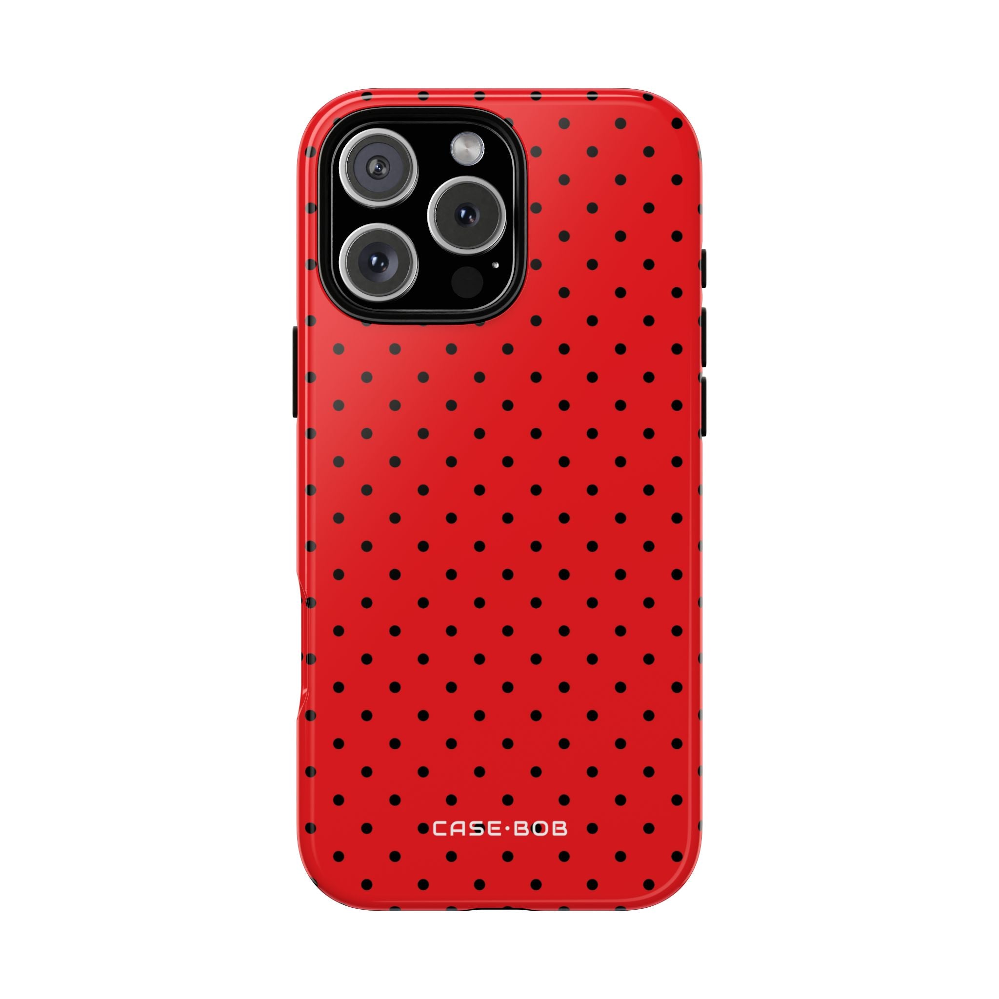 Crimson Punktmatrix iPhone 16 Pro Max Case - Tough