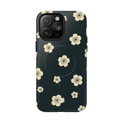 Midnight Sakura Bloom · Tough 2.0 Magnetic Phone Case for iPhone · Black