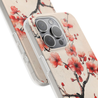 Blossom Shadow iPhone 15 Pro Max Case - Soft