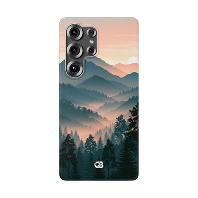 Teal Lite Phone Case for Samsung - Alpine Teal Horizon