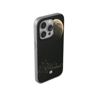 Lunar Metropolis Nocturne · Lite Phone Case for iPhone ·  Black