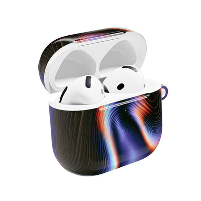 Prismatic Resonance · Hard Case for AirPods & AirPods Pro · Purple