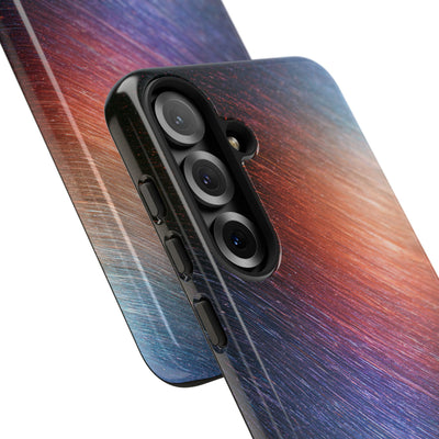 Radiant Energy Stream · Tough Phone Case for Samsung · Blue