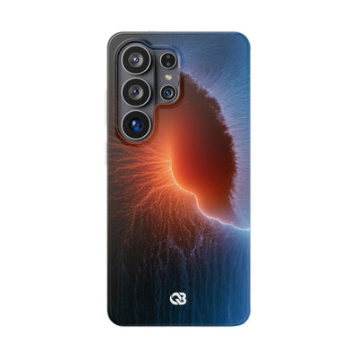 Thermal Aura Pulse · Lite Phone Case for Samsung · Blue