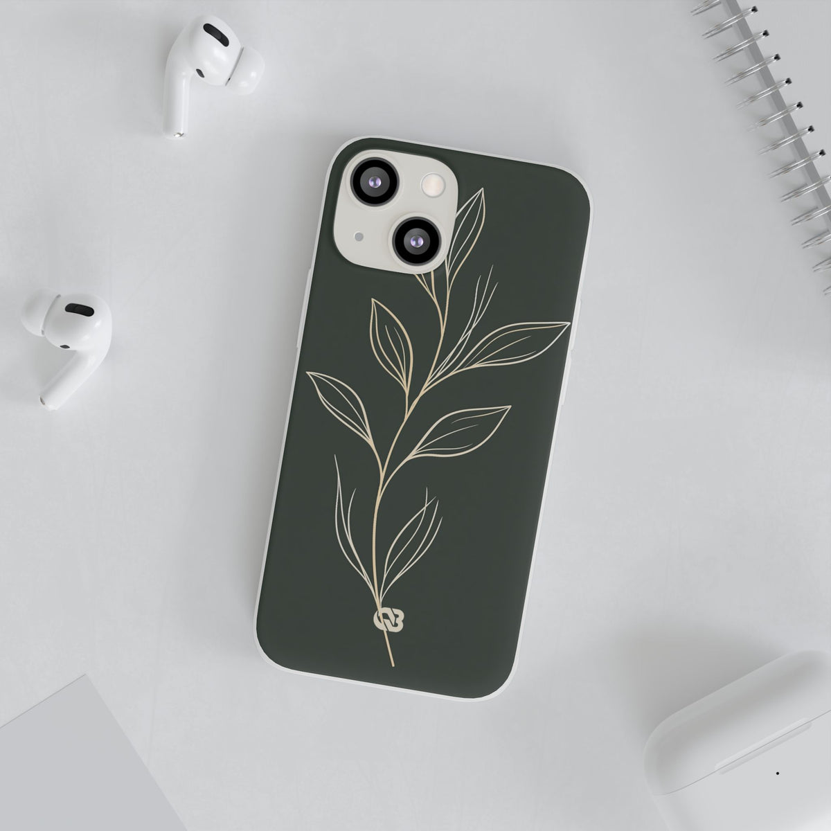 Minimal Botanical Stem · Lite Phone Case for iPhone ·  Green
