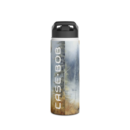 Misty Moose Reflection - Stainless Steel Water Bottle