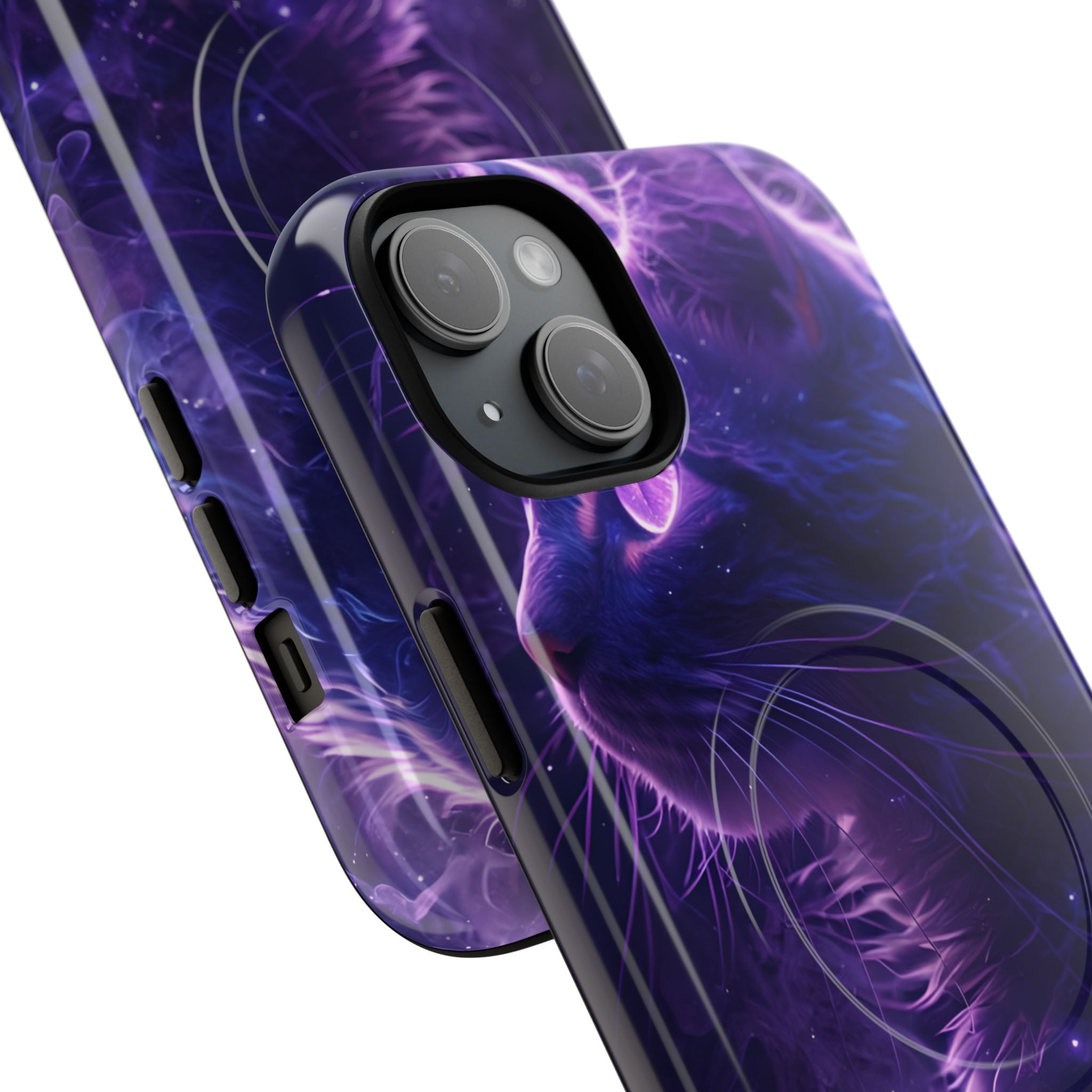 Purple Void Feline · Tough+ Custodia per iPhone · Magsafe