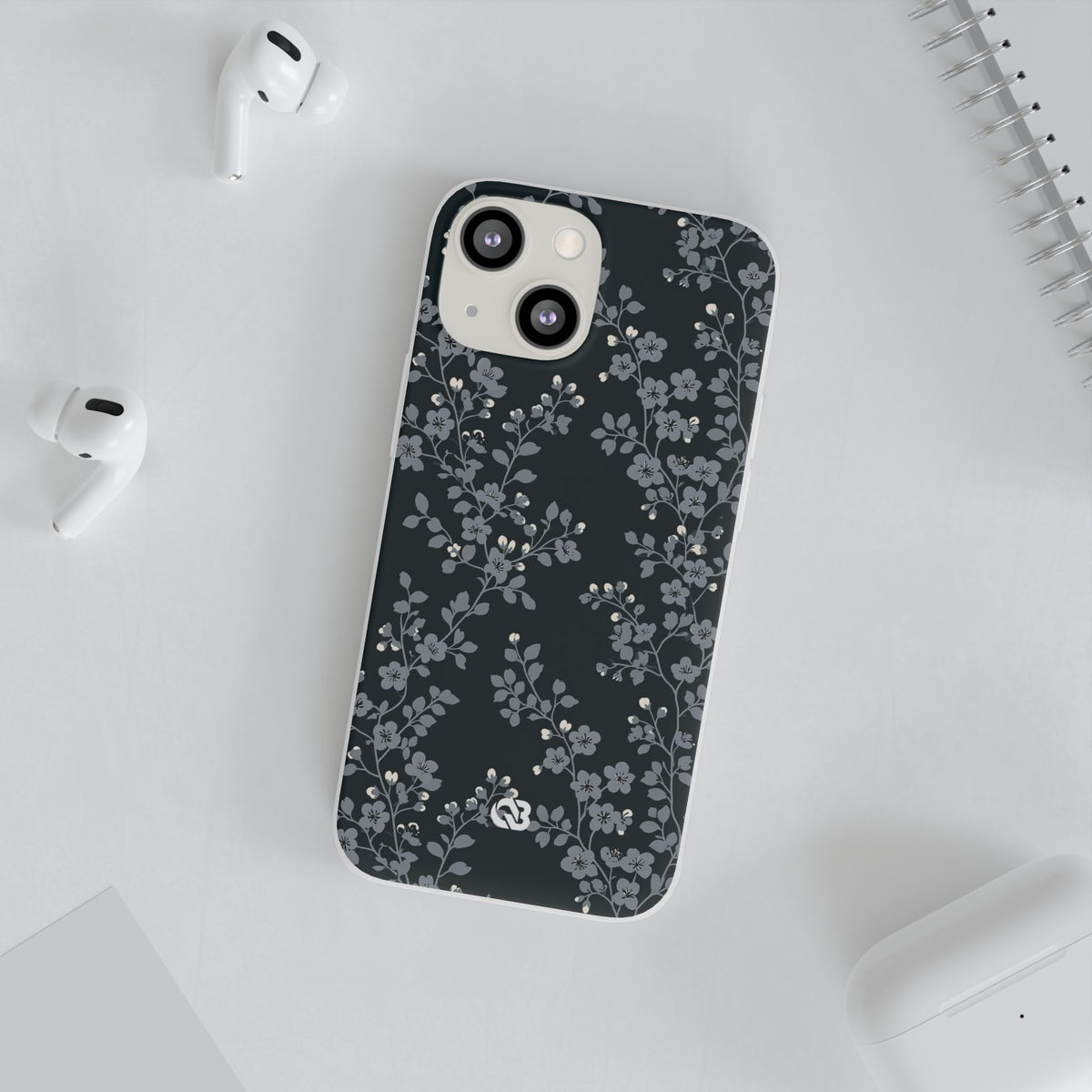 Nocturne Blossom Branch · Lite Phone Case for iPhone ·  Black