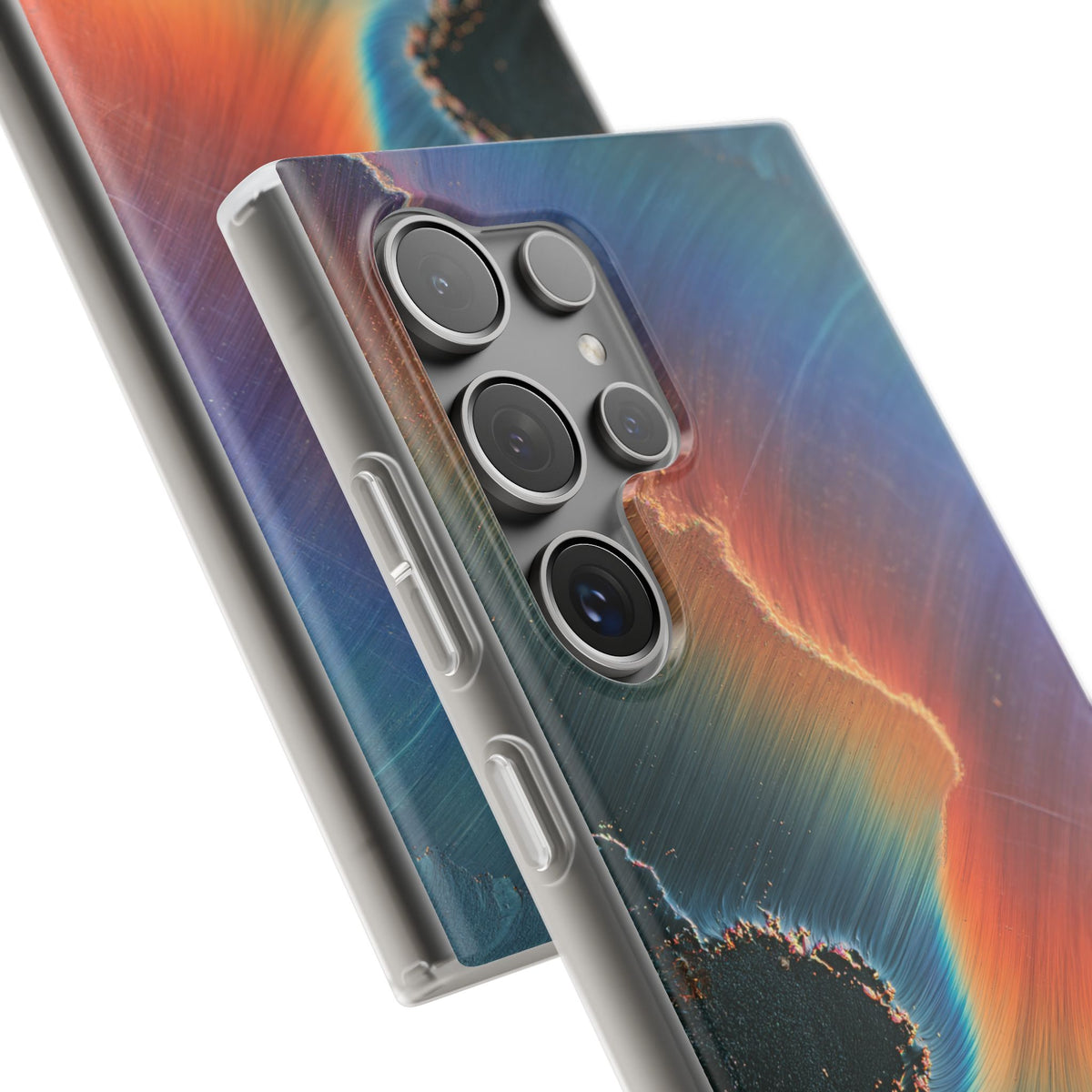Prismatic Aura Shift · Lite Phone Case for Samsung · Blue