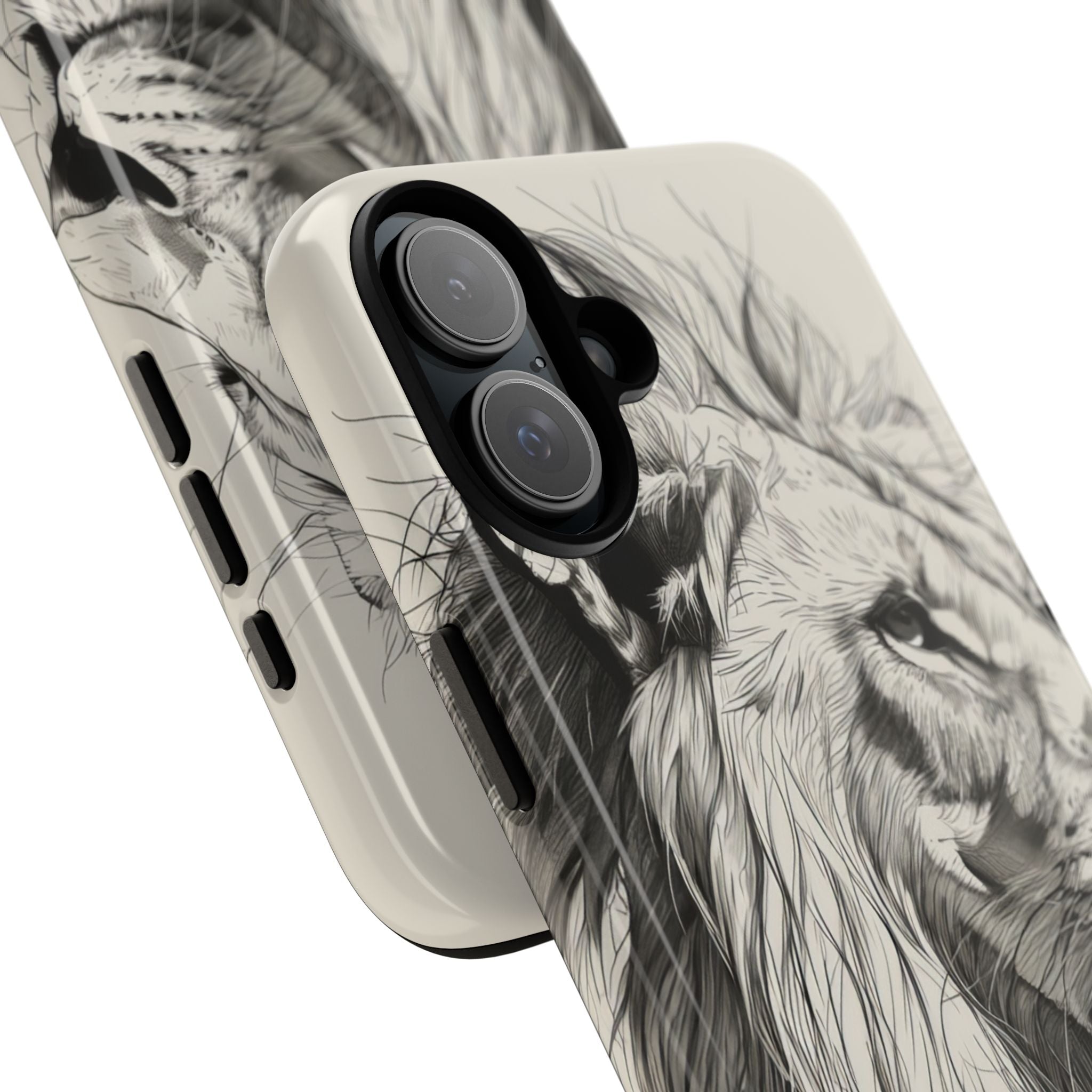 Lion Mane Flow iPhone 16 Plus Case - Tough