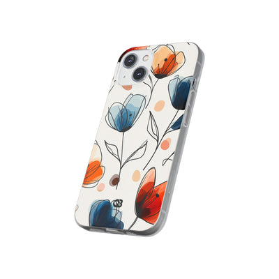 Ink Watercolor Tulips · Soft