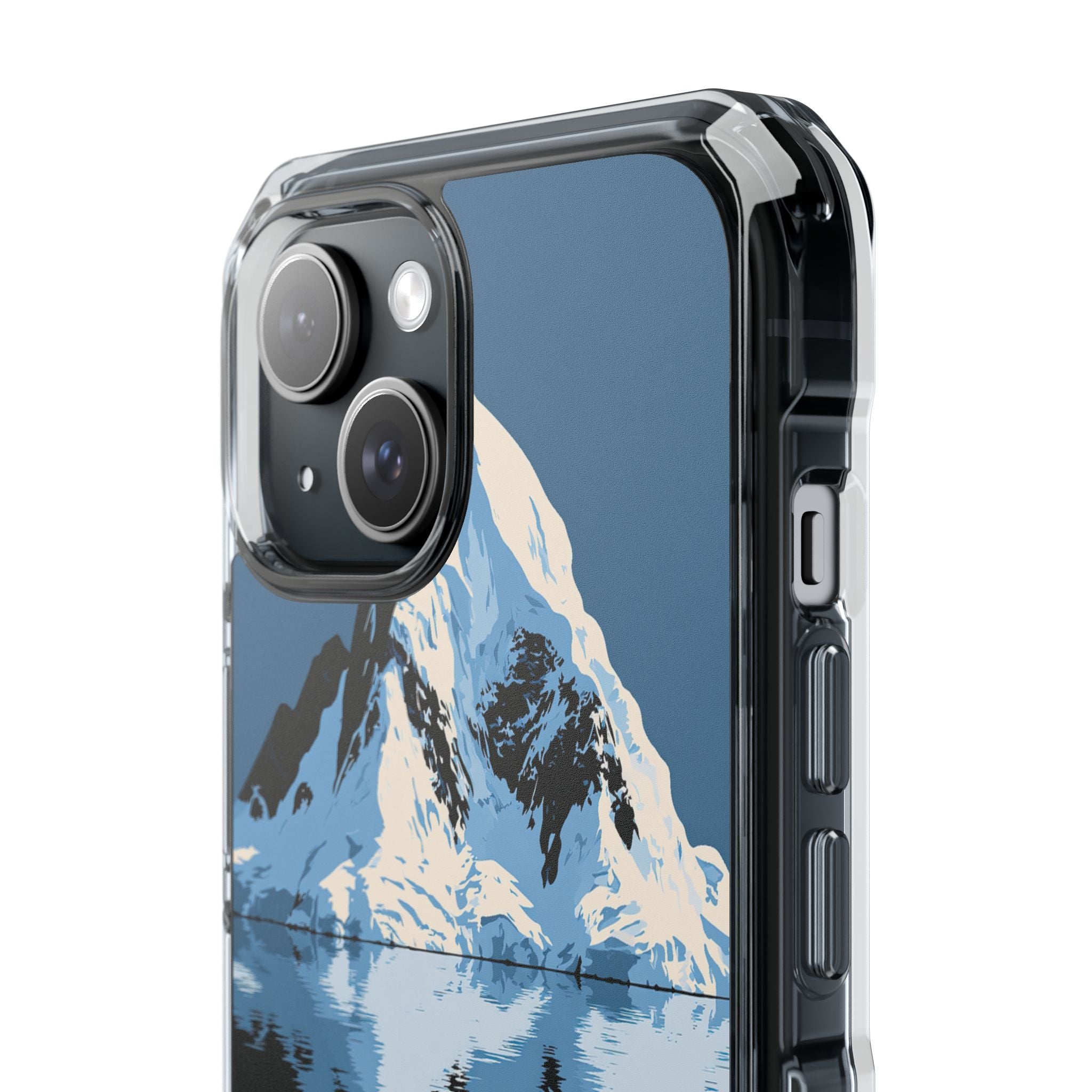 Blue Impact MagSafe Phone Case for iPhone - Arctic Summit Mirror