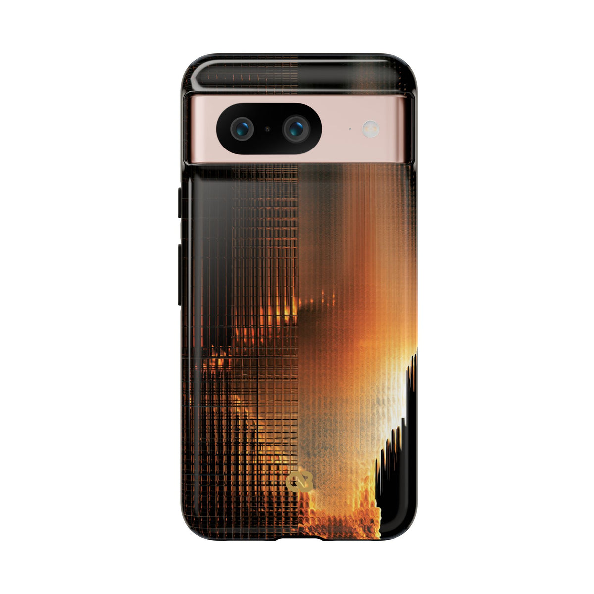 Luminous Grid · Tough Phone Case for Pixel ·  Black