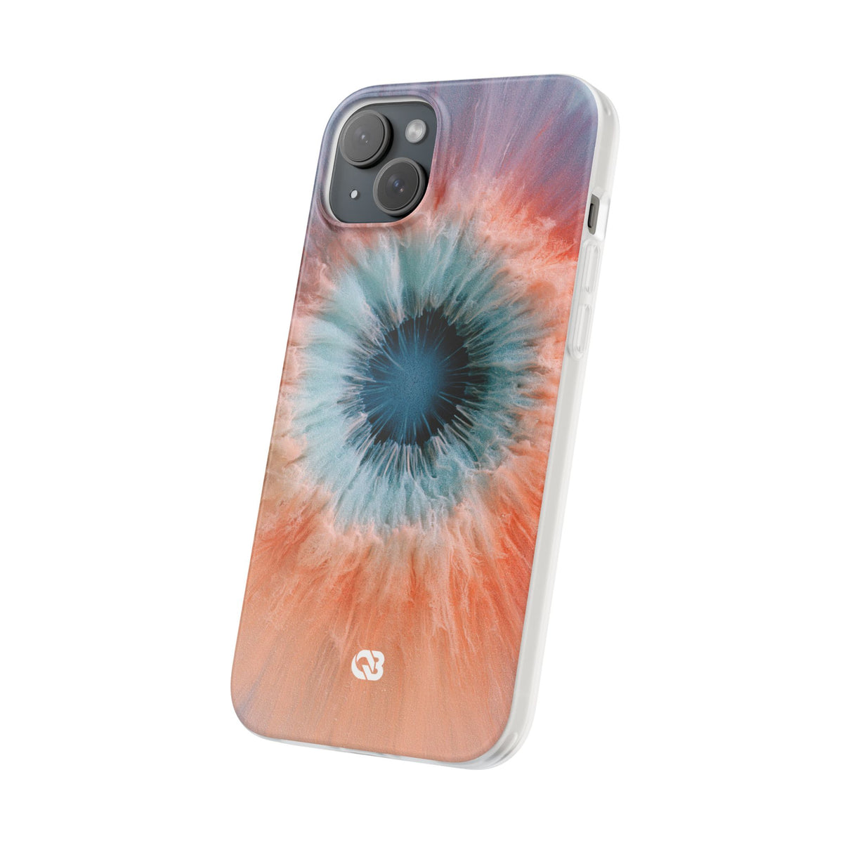 Radiant Aura Core · Lite Phone Case for iPhone ·  Orange
