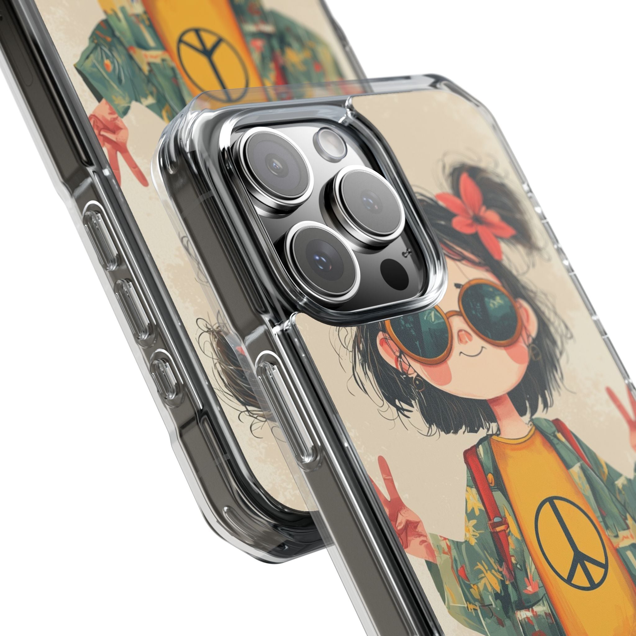 Peace Zöpfe iPhone 16 Pro Max Case - Impact