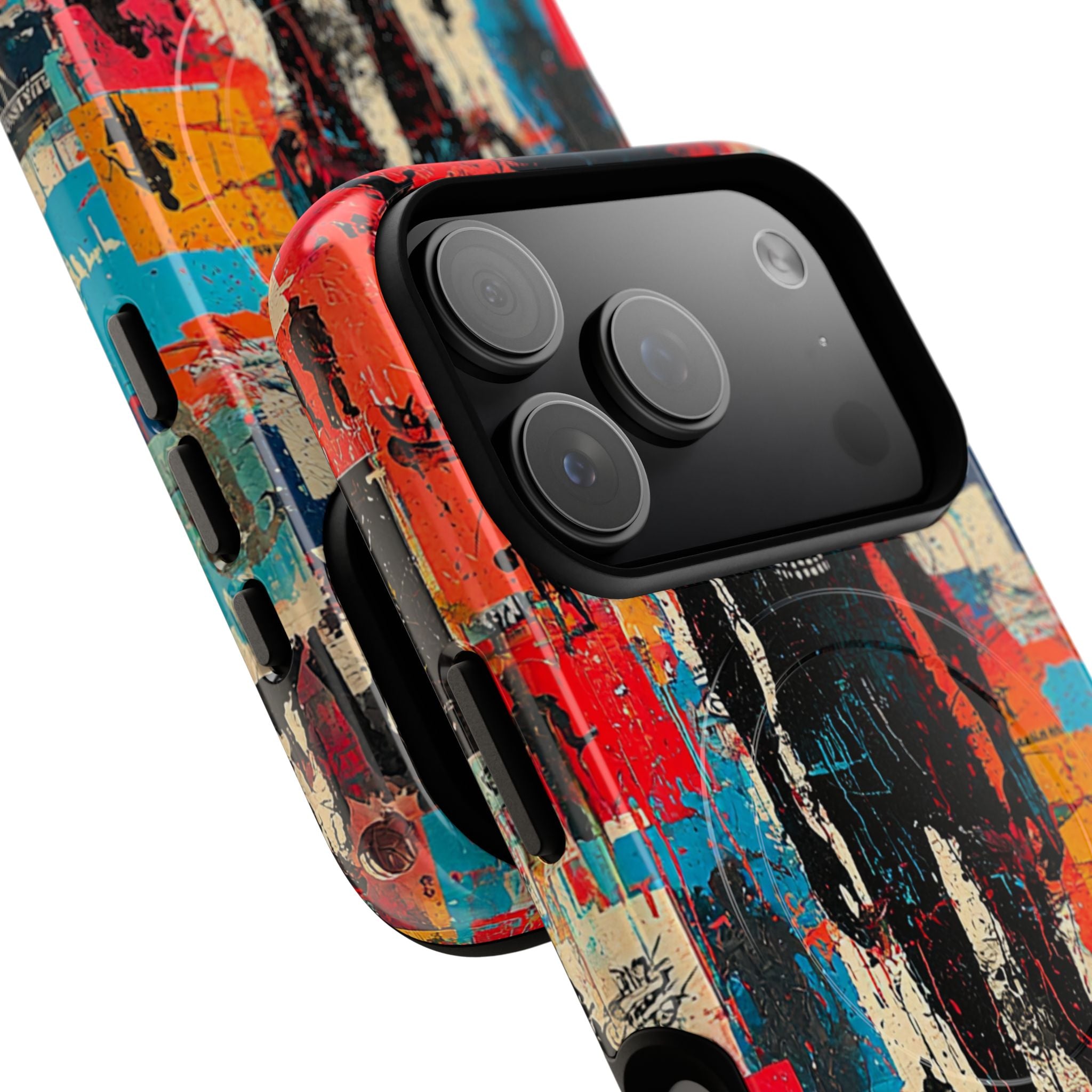 Spiky Skull Silhouette iPhone 17 Pro Case - Tough+ - CASE•BOB