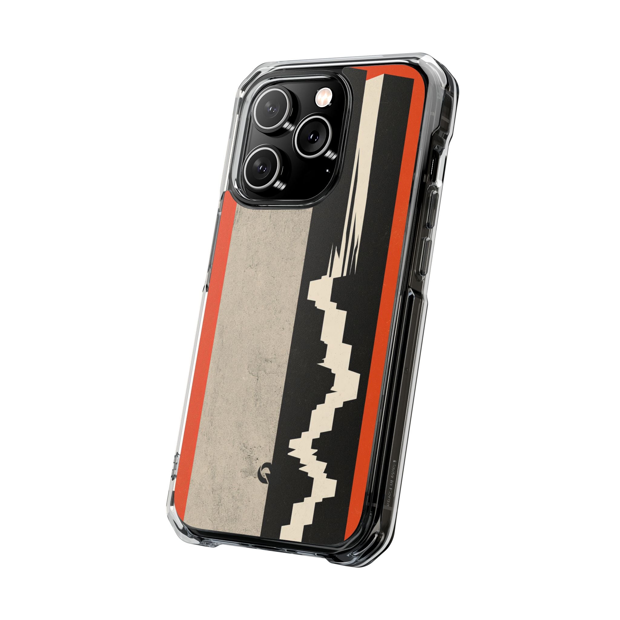 Orange Impact MagSafe Phone Case for iPhone - Orange Monolith Rift