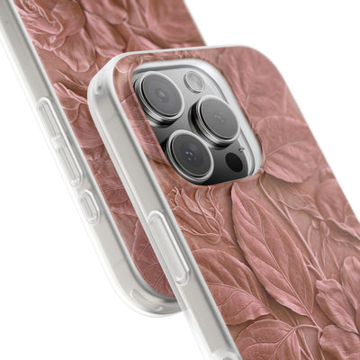 Blush Rose Relief · Lite Phone Case for iPhone ·  Pink