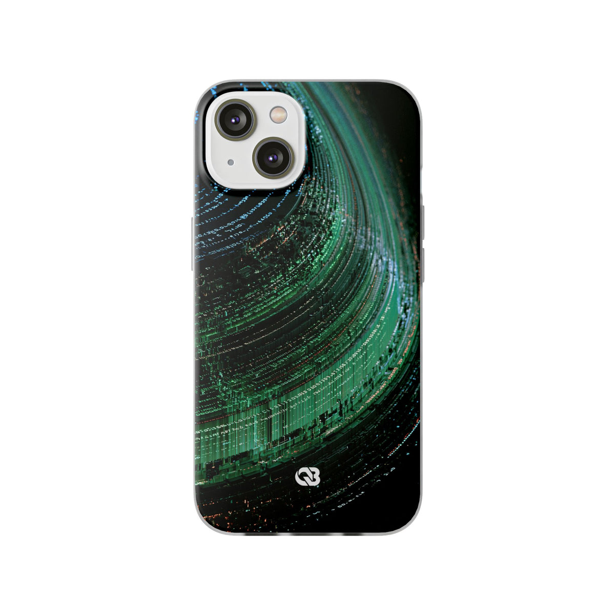 Orbital Data Stream · Lite Phone Case for iPhone ·  Green
