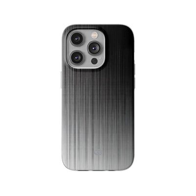 Grey Lite Phone Case for iPhone - Static Vertical Dither