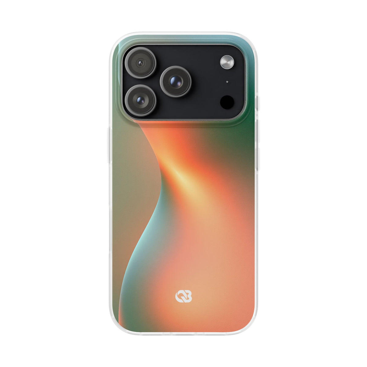 Radiant Contour · Lite Phone Case for iPhone ·  Orange