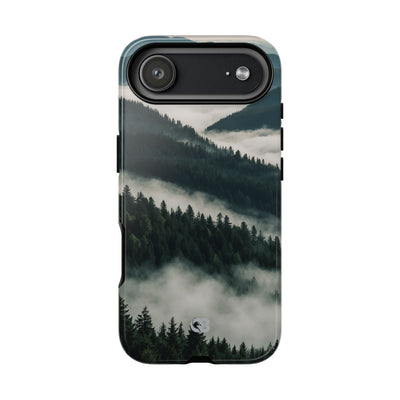 Misty Pine Peaks · Tough Phone Case for iPhone