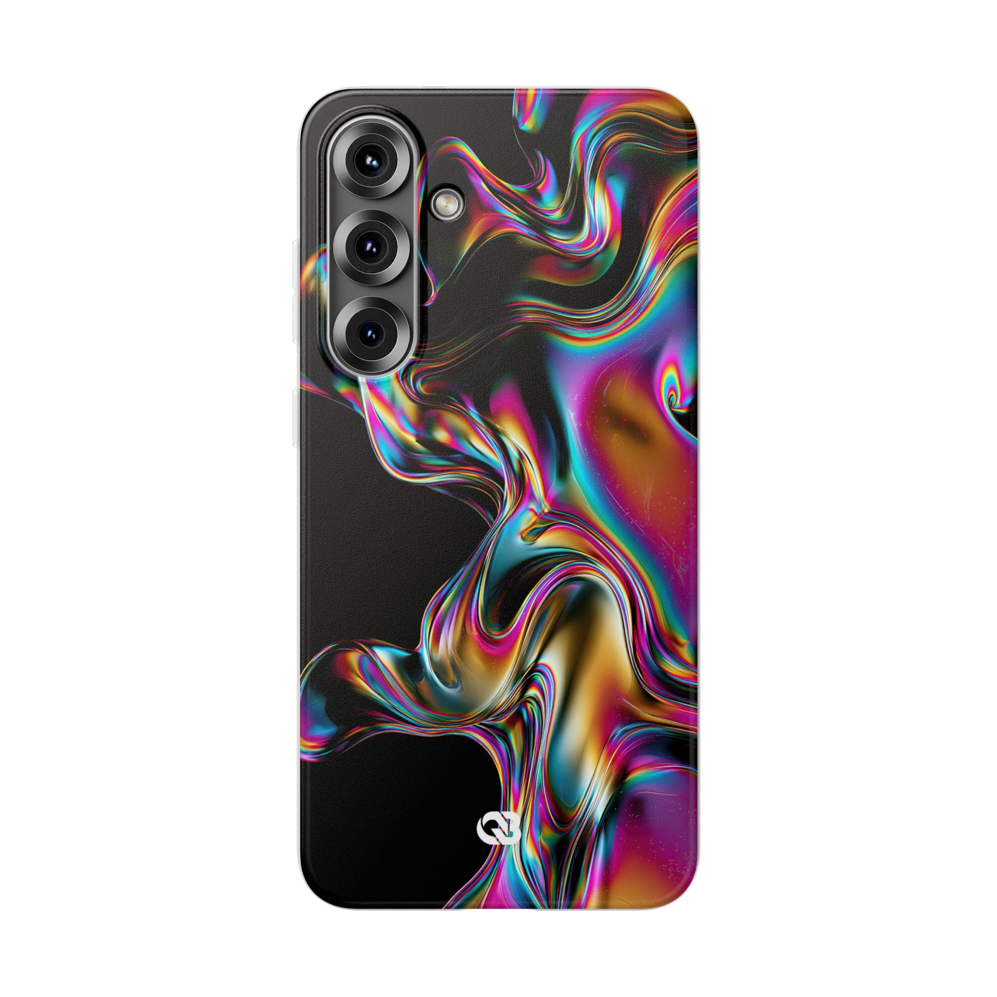 Purple Lite Phone Case for Samsung - Liquid Neon Chrome