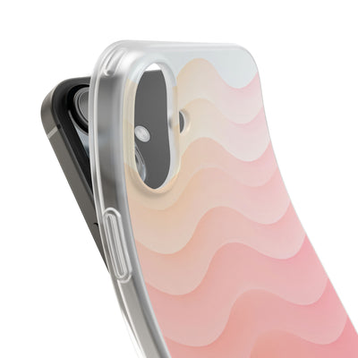 Blush Horizon Waves · Lite Phone Case for iPhone ·  Pink