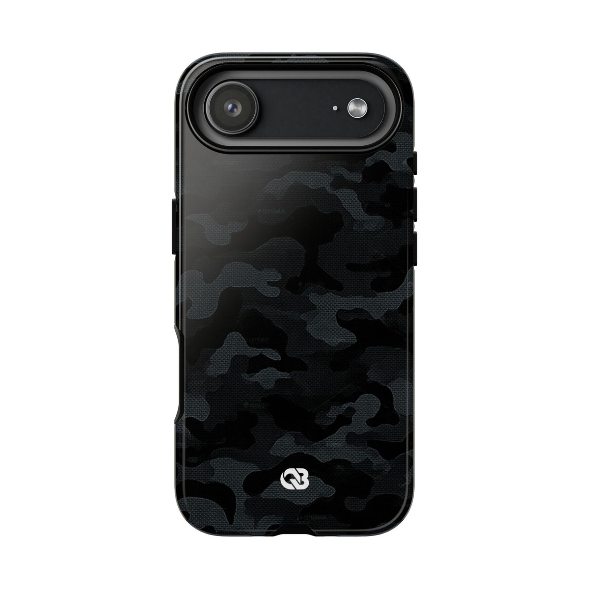 Blackout Urban Camo · Tough Phone Case for iPhone · Black