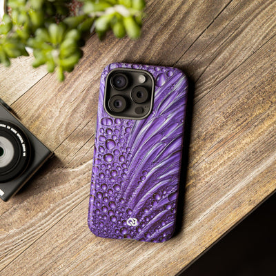 Violet Liquid Gel · Tough Phone Case for iPhone · Purple