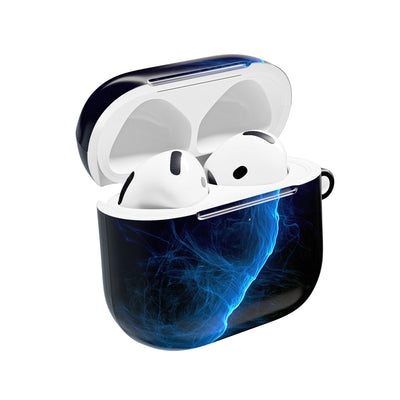 Electric Azure Drift · Hard Case for AirPods & AirPods Pro · Blue