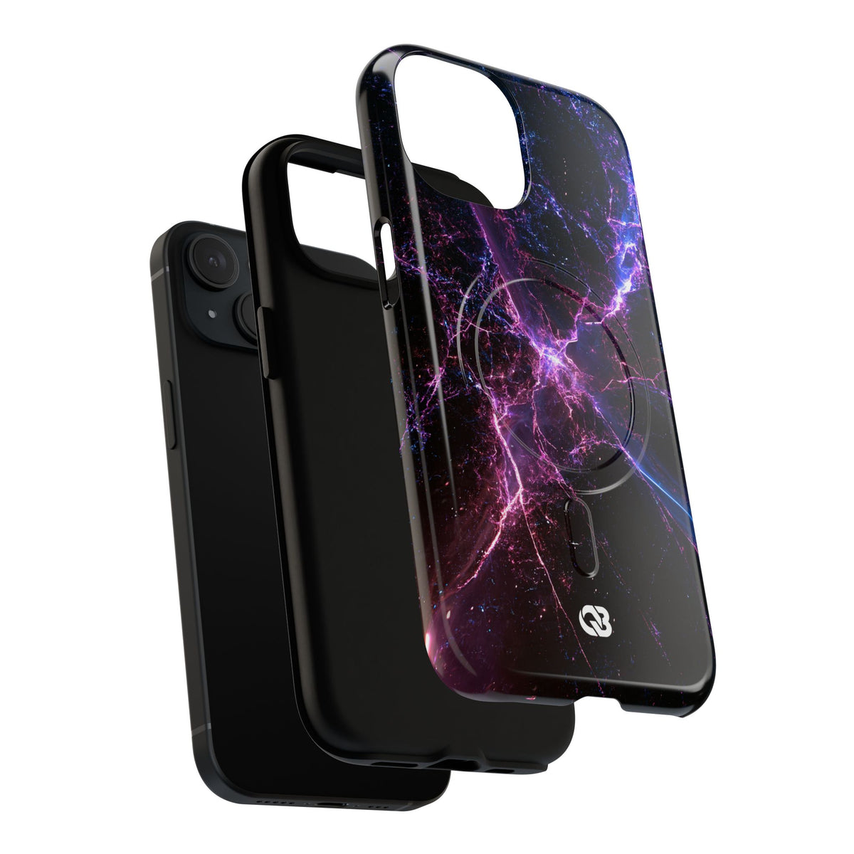 Neural Singularity · Tough 2.0 Magnetic Phone Case for iPhone · Black
