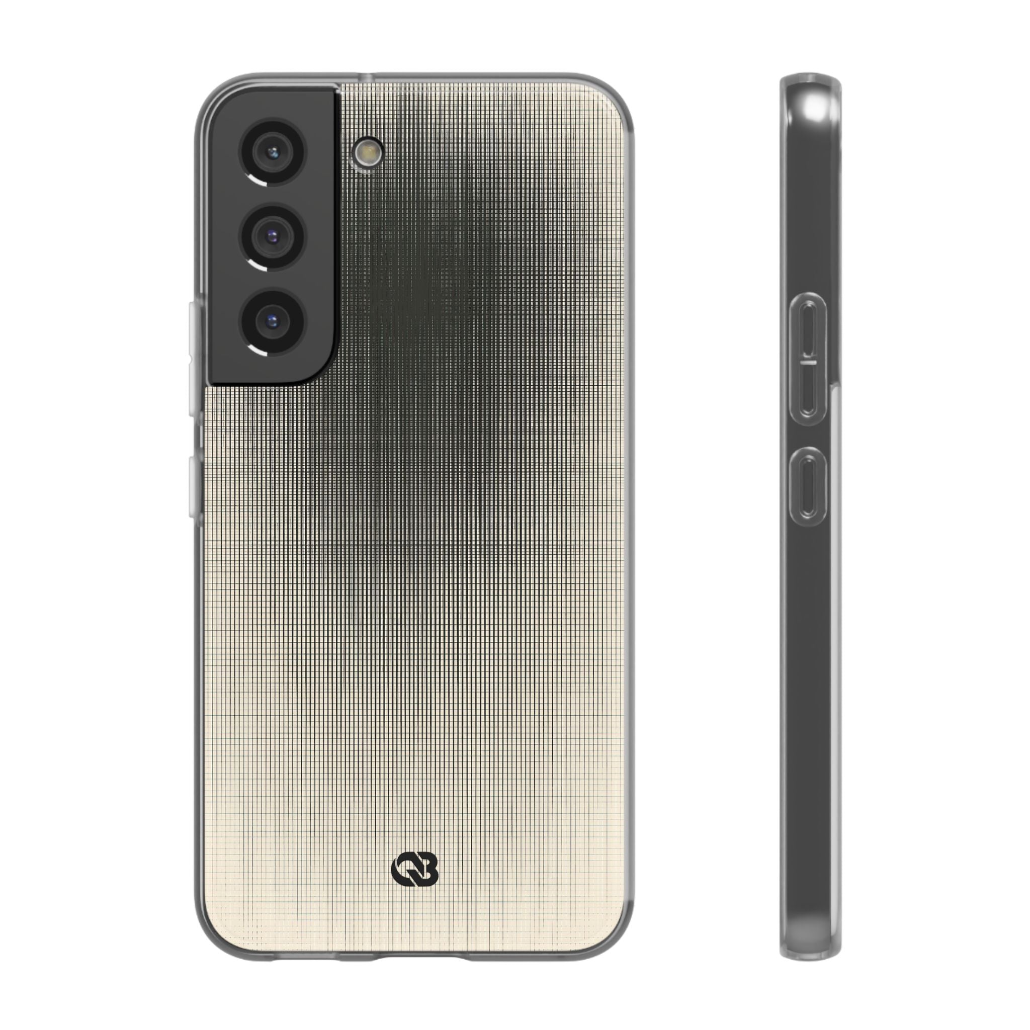 Beige Lite Phone Case for Samsung - Carbon Screen Grid