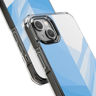 Blue Impact MagSafe Phone Case for iPhone - Arctic Glacial Ridge