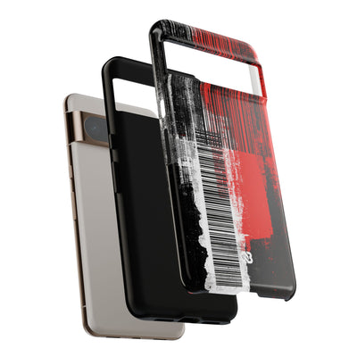 Distorted Barcode · Tough Phone Case for Pixel ·  Black