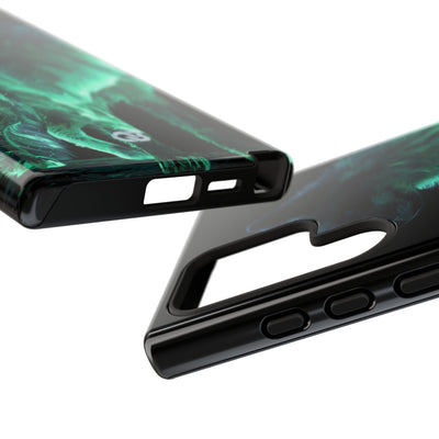 Nordic Aurora Fox · Tough Phone Case for Samsung · Teal