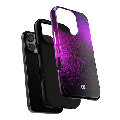 Violet Cyber Circuit · Tough Phone Case for iPhone · Purple